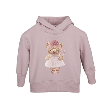 Худі Ceba Baby Fluffy Puffy Teddy Bears Poly, 12-24 міс., пудровий (W-861-132-681) - Pampik