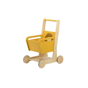 Дерев'яний візок для покупок Trixie Baby Lion, жовтий (36551) - Pampik - 2