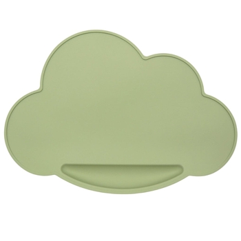 Килимок силіконовий Twins Cloud, 30х43 см, оливковий (TC-03-06) - Pampik