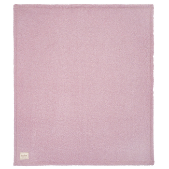 Плед Twins Каракуль, велюр, 95x90 см, пудровый (141124-TDS-24) - Pampik - 2