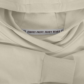 Худі Ceba Baby Fluffy Puffy Teddy Bears Bart, 6-12 міс., бежевий (W-854-132-686) - Pampik - 3