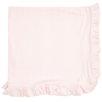 Плед Twins Softie, інтерлок, 90x90 см, рожевий (9015-TSFI-08) - Pampik