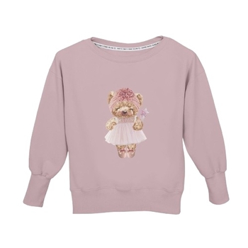 Світшот Ceba Baby Fluffy Puffy Teddy Bears Poly, р.L-XL, пудровий (W-860-132-681) - Pampik