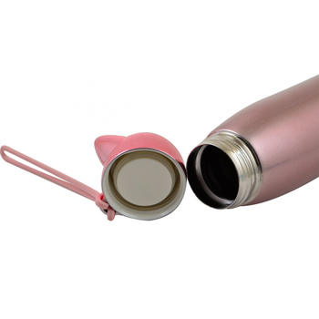 Термос Yes Pink Cat, 320 мл, розовый (707275) - Pampik - 2