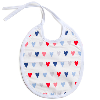 Слинявчик Twins водонепроникний, бавовна, 2 шт, neutral мультиколір (W-1610-ST-20) - Pampik - 2