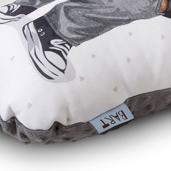 Подушка Ceba Baby Cuddie Fluffy Puffy Bart, хлопчик, 50х24 см (W-852-132-686) - Pampik - 4