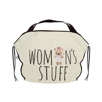 Сумка для мами Ceba Baby Fluffy Puffy Teddy Bears Poly, бежевий (W-868-132-681) - Pampik