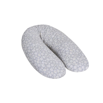 Подушка для беременных Ceba Baby Physio Multi Physio Chamomile, 190х35 см, бело-серый (W-741-000-744) - Pampik