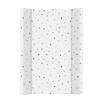 Пеленатор Ceba Baby Comfort Love Mood, 70х50 см, білий (W-203-305-719) - Pampik