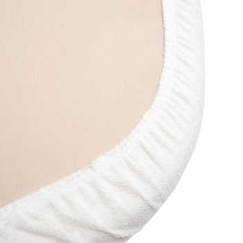 Наматрасник Twins, влагонепроницаемый махровый, на резинке, 90х50 см, белый (604095) - Pampik - 4