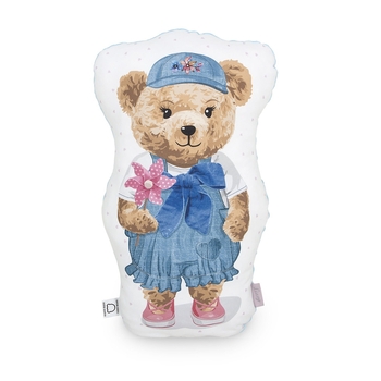 Подушка Ceba Baby Cuddie Fluffy Puffy Lizzy, дівчинка, 50х24 см (W-852-132-685) - Pampik - 3