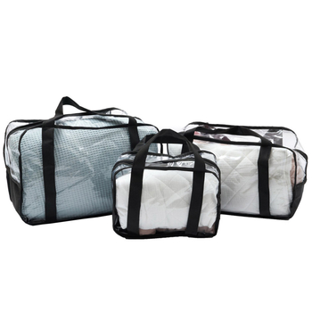 Набір сумок в пологовий Twins, 3 шт, чорний (8000-3ел-13) - Pampik