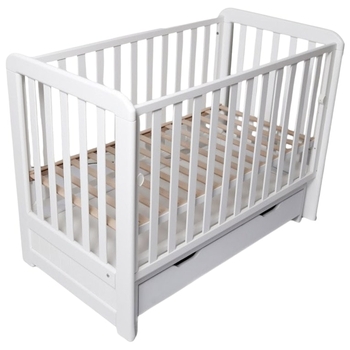 Кровать Дубок Lux с ящиком, белый (9803-DL-01) - Pampik - 2