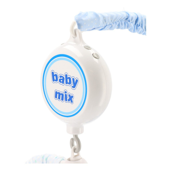 Мобіль Baby Mix Моряки TK-523M, плюшевий, механічний, блакитний (49415) - Pampik - 3