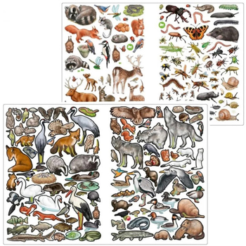 Книга с наклейками Depesche Животные (411914/36920) - Pampik - 4