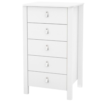 Комод Верес Монако високий 600, білий (34.1.351.2.06) - Pampik