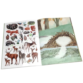 Книга с наклейками Depesche Животные (411914/36920) - Pampik - 2