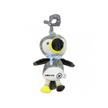 Плюшевая музыкальная подвеска Baby Mix Тукан (40080) - Pampik