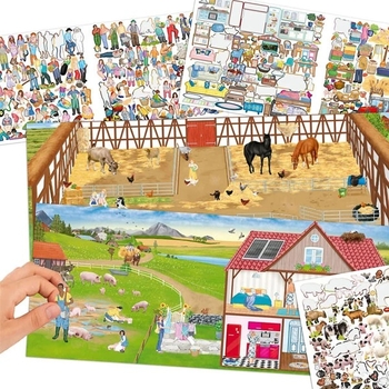 Книга з наклейками Depesche Ферма (411585/36915) - Pampik - 3