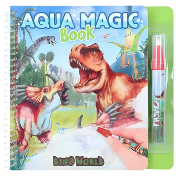 Книга-раскраска с водяным карандашом Depesche Aqua Magic (412095/36933) - Pampik