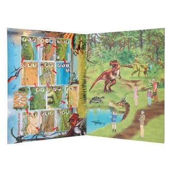 Книга з наклейками Depesche Динозаври (411400/33912) - Pampik - 2