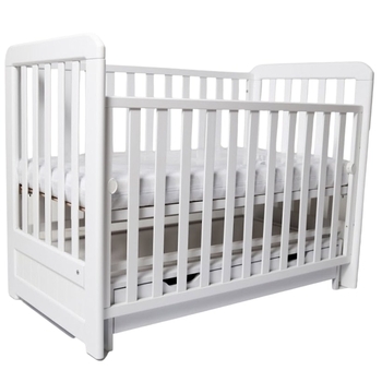 Кровать Дубок Lux с ящиком, белый (9803-DL-01) - Pampik - 8