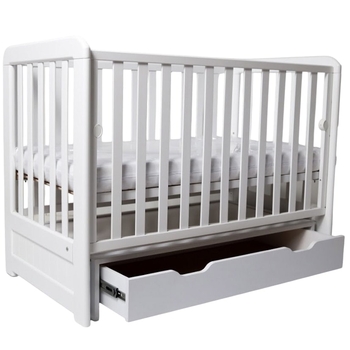 Кровать Дубок Lux с ящиком, белый (9803-DL-01) - Pampik - 7