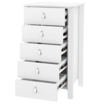 Комод Верес Монако високий 600, білий (34.1.351.2.06) - Pampik - 2