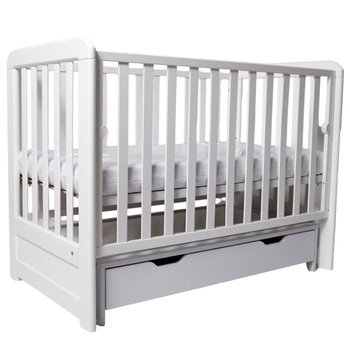 Кровать Дубок Lux с ящиком, белый (9803-DL-01) - Pampik - 5