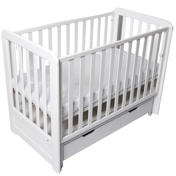 Кровать Дубок Lux с ящиком, белый (9803-DL-01) - Pampik - 6