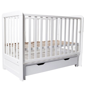 Кровать Дубок Lux с ящиком, белый (9803-DL-01) - Pampik