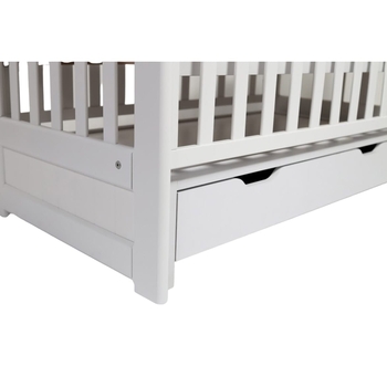 Кровать Дубок Lux с ящиком, белый (9803-DL-01) - Pampik - 9