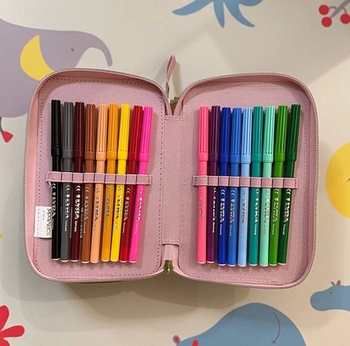 Пенал с наполнением Depesche Top Model, розовый (411197/35800) - Pampik - 8