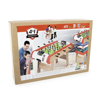 Деревянный многофункциональный стол Smoby Павер Плей 4 в 1, 120х90х87 см (7600640002) - Pampik - 3