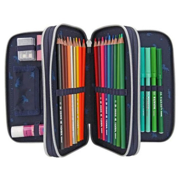 Пенал с наполнением и подсветкой Depesche Белая лошадь, синий (410530/35786) - Pampik - 3