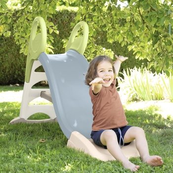 Гірка з водним ефектом Smoby Life, довжина 150 см, блакитний з бежевим (7600820509) - Pampik - 8