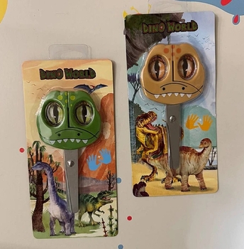 Ножиці дитячі Depesche Динозаврик, 1 шт. в асортименті (411917/36910) - Pampik - 4