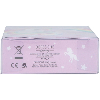 Годинник настільний Depesche Єдиноріг, світло-рожевий (46551/35832) - Pampik - 5