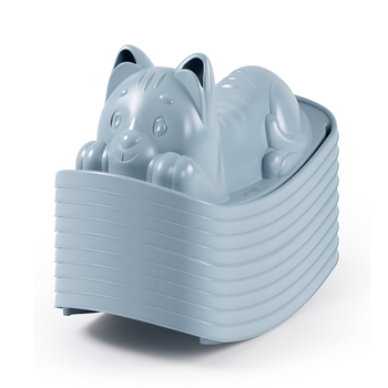 Гойдалка Smoby Life Кошеня, 78х38х35 см, блакитний (7600830109) - Pampik - 5