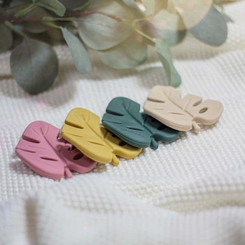 Силіконовий прорізувач Petite&Mars Dusty Rose, рожевий (701820) - Pampik - 3