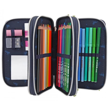 Пенал с наполнением Depesche Лошадь, синий (410583/32860) - Pampik - 4