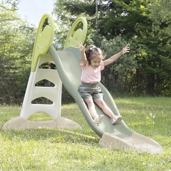 Гірка з водним ефектом Smoby Life Подвійна хвиля, довжина 230 см, зелений (7600820304) - Pampik - 6