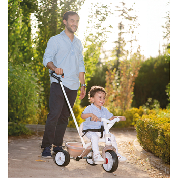 Трехколесный велосипед 2 в 1 Smoby Toys Би Муви, айвори (7600740338) - Pampik - 7