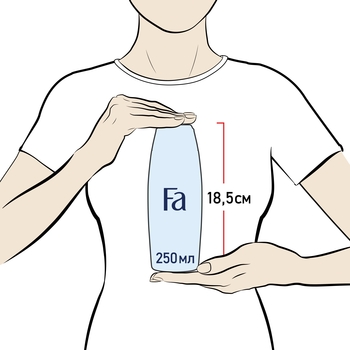 Крем-гель для душа Fa Сream&Oil с маслом кокоса и ароматом какао, 250 мл - Pampik - 5