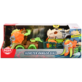 Машинка Dickie Toys Монстр Рейнджер Діно, звук, світло, 32 см (3755005) - Pampik - 2