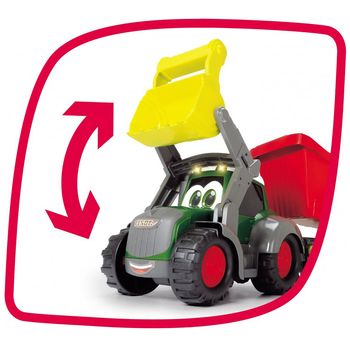 Трактор фермерський Dickie Toys АВС Фендт з рухомими частинами, звук, світло, 65 см (4119000) - Pampik - 9