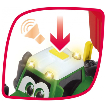 Трактор фермерський Dickie Toys АВС Фендт з рухомими частинами, звук, світло, 65 см (4119000) - Pampik - 11