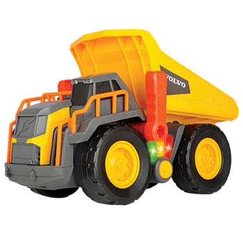 Самоскид Dickie Toys Вольво Будівельна сила, звук, світло, 30 см (3725013) - Pampik