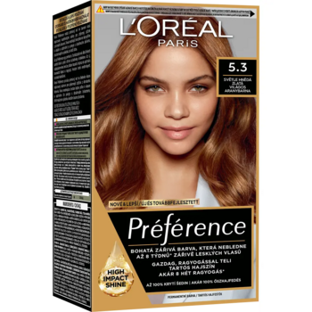 Краска для волос L'Oreal Paris Preference стойка, тон 5.3 - Pampik
