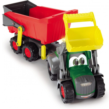 Трактор фермерський Dickie Toys АВС Фендт з рухомими частинами, звук, світло, 65 см (4119000) - Pampik - 4